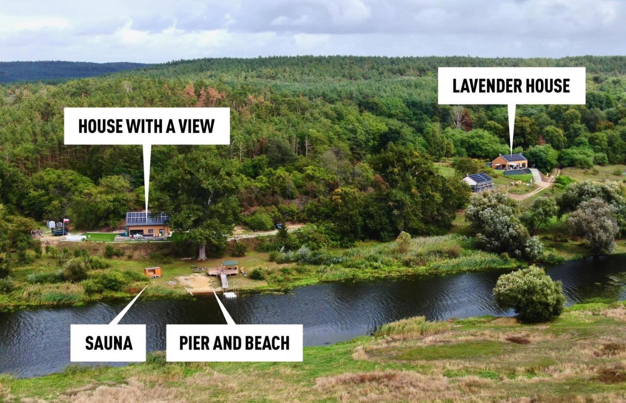 Houses With A View#Sauna#Jaccuzi Gozdowice Exteriér fotografie